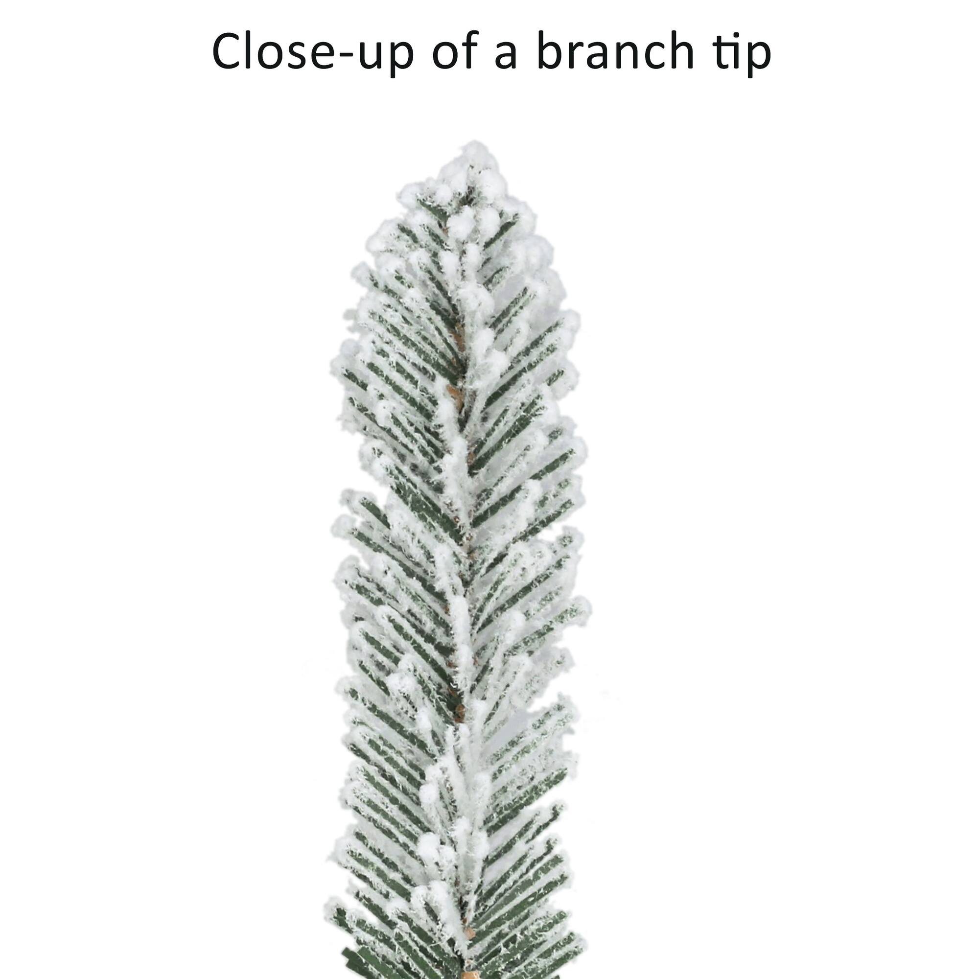 9ft. Flocked Royal Majestic Fir Artificial Garland
